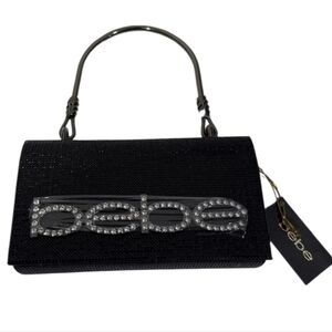 Bebe Black Evening Bag